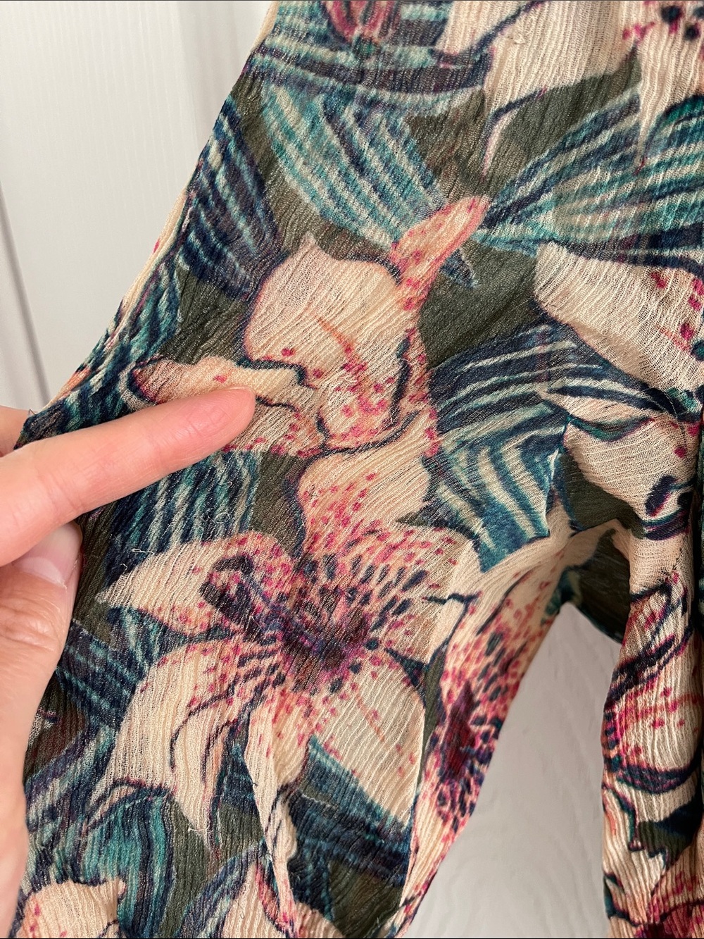 Ba&sh Brook Dress - Green/Pink Floral
1/2 Sleeve Midi Shirt Dress - Picture 7 of 11